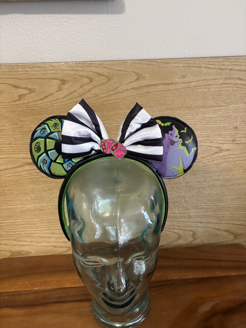 Disney-Parks Halloween Oogie Boogie Bash Jack Edition 2024 Minnie Ears Headband